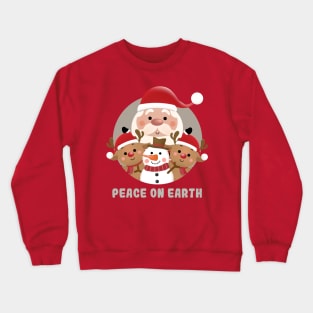 Peace on Earth Crewneck Sweatshirt